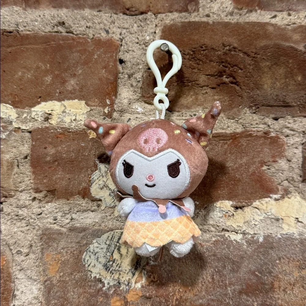 SANRIO KUROMI SUNDAE BAG CHARM